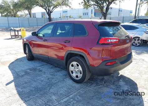 2016 Jeep Cherokee Sport from USA, damaged, VIN 1C4PJLAB9GW167008